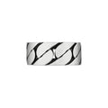 Gucci Interlocking Sterling Silver Wide Ring