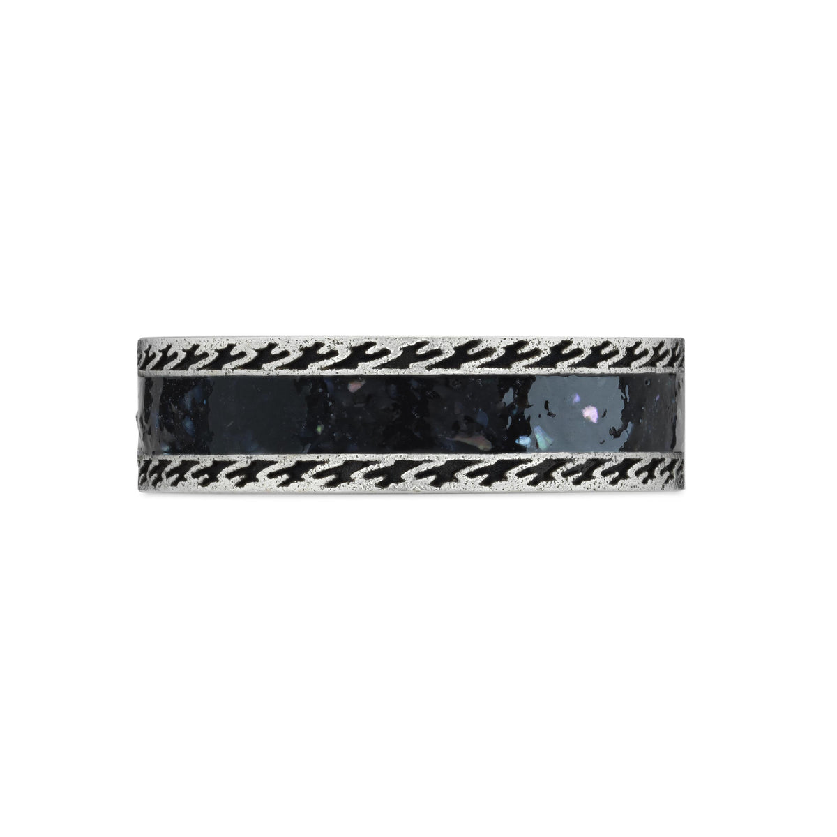 Gucci Interlocking Sterling Silver Ring