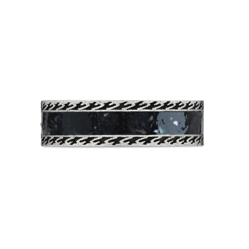 Gucci Interlocking Sterling Silver Ring