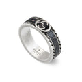Gucci Interlocking Sterling Silver Ring