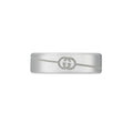 Gucci Interlocking G Diagonal 6mm Ring