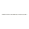 Gucci Interlocking G Diagonal Sterling Silver Bracelet