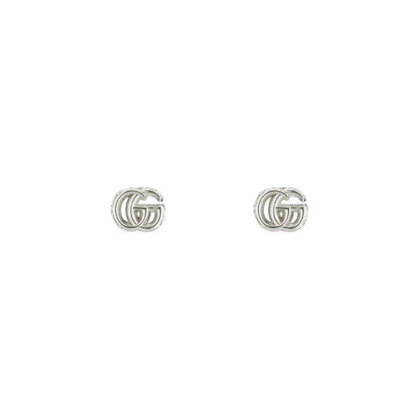 Gucci GG Marmont Sterling Silver Stud Earrings