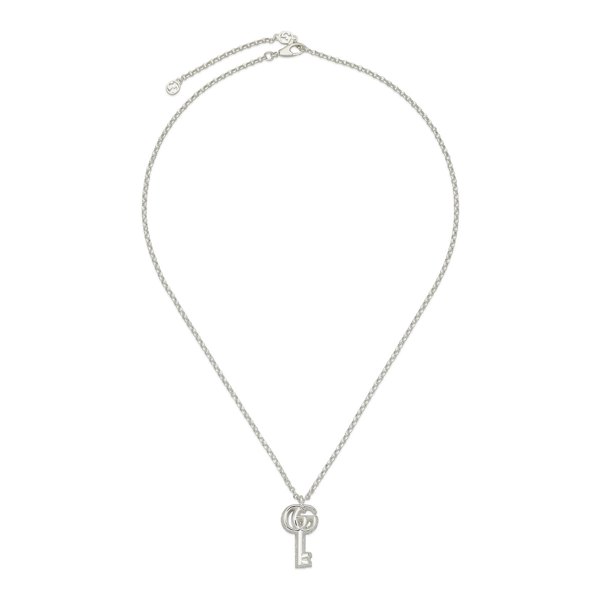 Gucci GG Marmont Sterling Silver Necklace