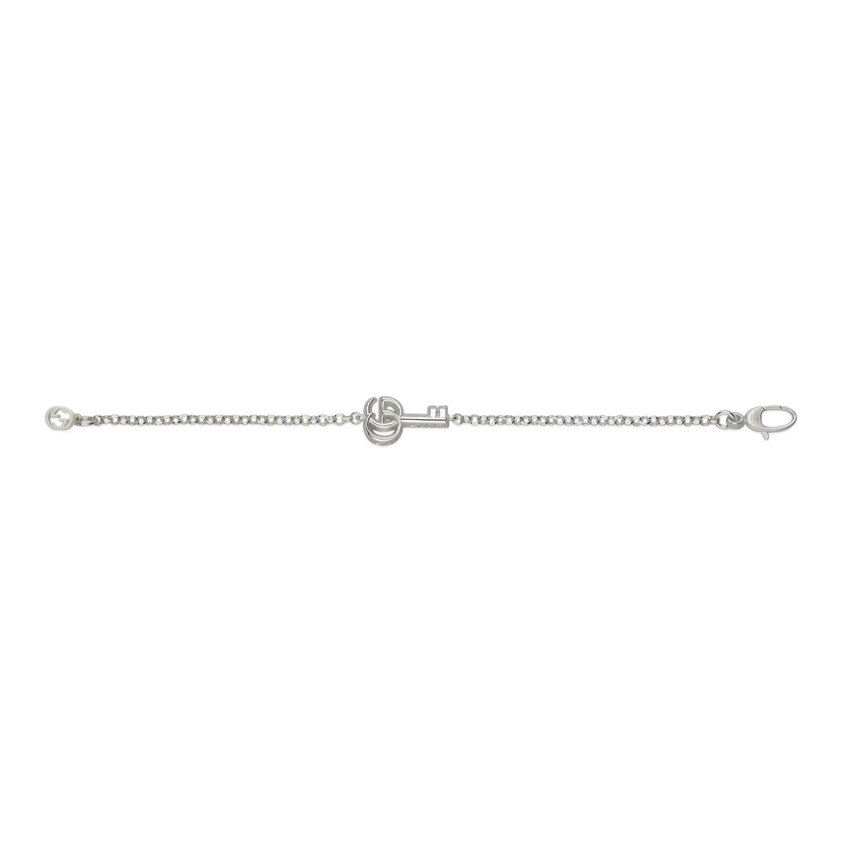 Gucci GG Marmont Sterling Silver Key Bracelet