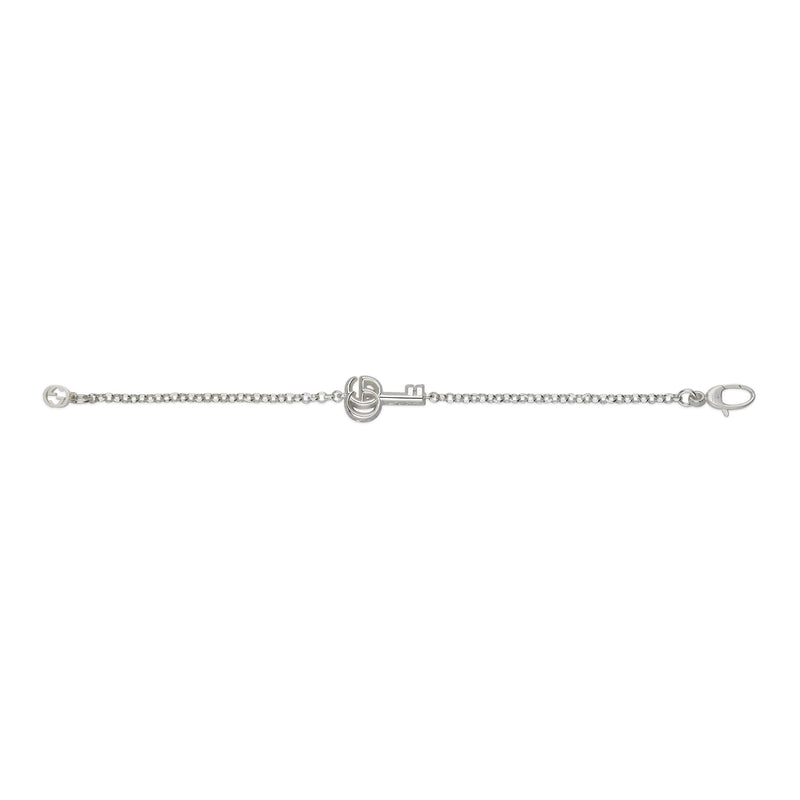 Gucci GG Marmont Sterling Silver Key Bracelet