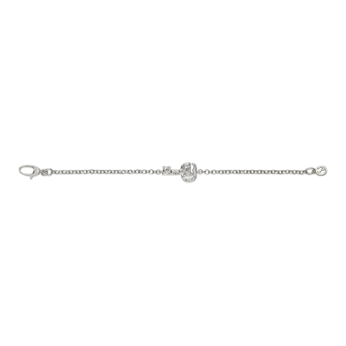 Gucci GG Marmont Sterling Silver Key Bracelet