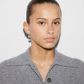 Gucci Trademark Sterling Silver Hoop Heart Earrings