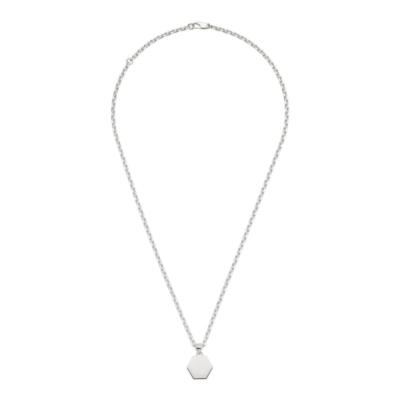 Gucci Trademark Sterling Silver Necklace