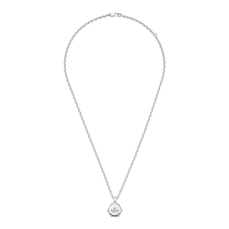 Gucci Trademark Sterling Silver Necklace