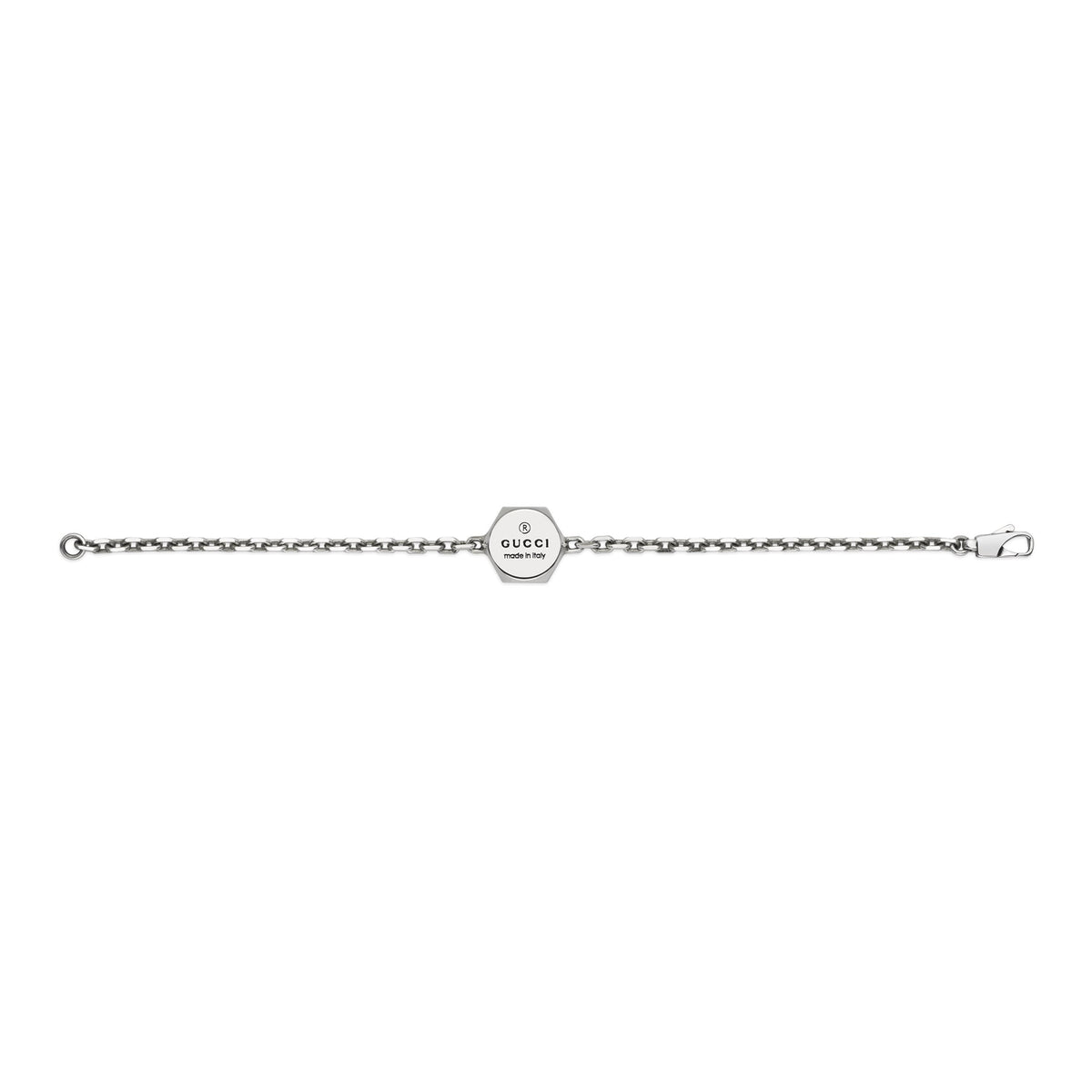 Gucci Trademark Sterling Silver Bracelet