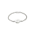 Gucci Trademark Sterling Silver Bracelet