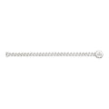 Gucci Trademark Sterling Silver Heavy Bracelet