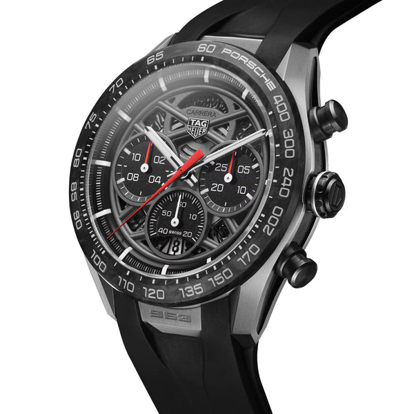 Tag Heuer Carrera Chronograph X Porsche 963 Limited Edition 44mm Watch CBU2010.FT6267
