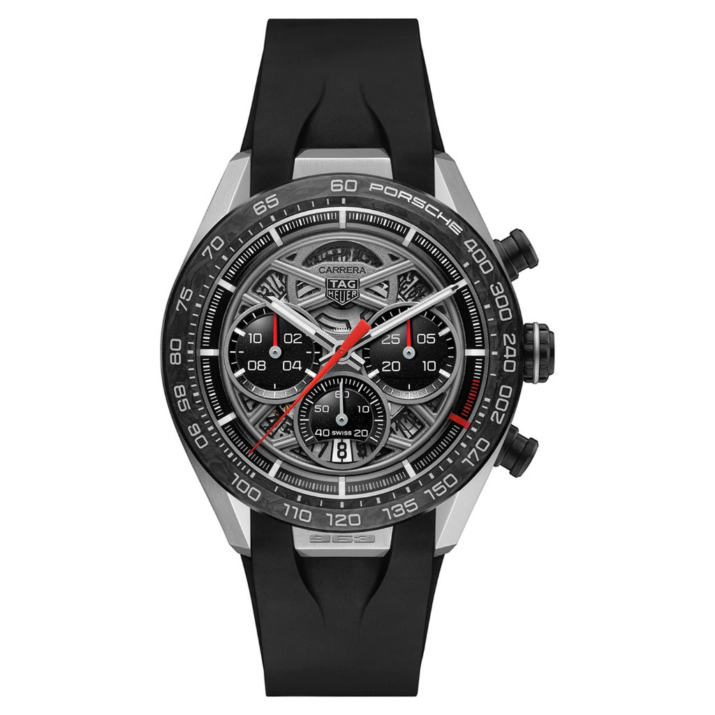 Tag Heuer Carrera Chronograph X Porsche 963 Limited Edition 44mm Watch CBU2010.FT6267