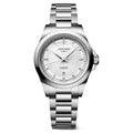 Longines Conquest Automatic Mother of Pearl Diamond Dial 30mm Watch L3.320.4.87.6