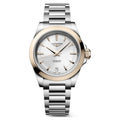 Longines Conquest Automatic Silver Dial & Rose Gold 34mm Watch
