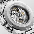 Longines Conquest Automatic Chronograph Silver & Green Dial 42mm Watch L3.835.4.02.6