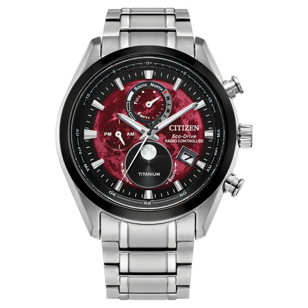 Citizen Eco-Drive 'Tsuki-Yomi' Radio-Controlled Moon Phase 43mm Watch