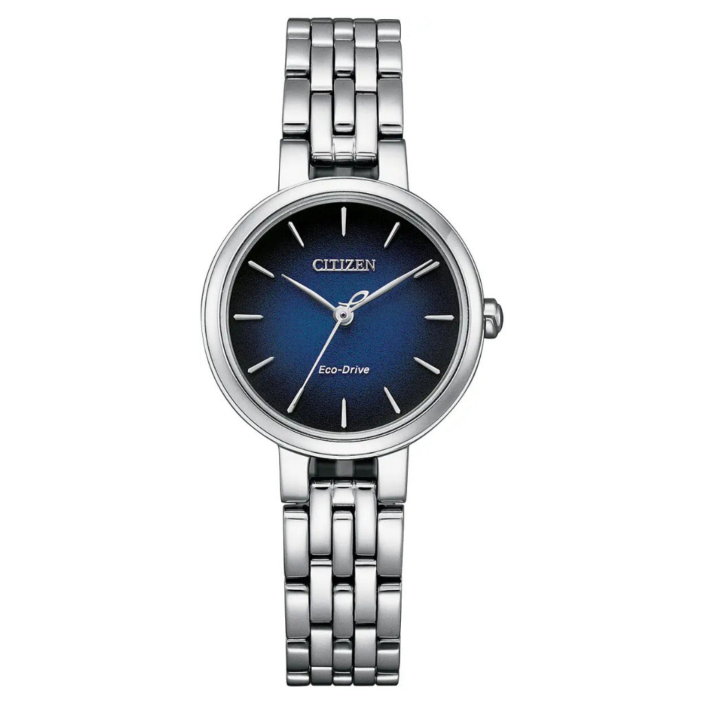 Citizen Eco-Drive L Silhouette Blue 28mm Watch EM0990-81L