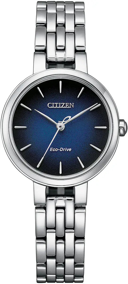 Citizen Eco-Drive L Silhouette Blue 28mm Watch EM0990-81L