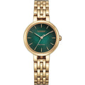 Citizen Eco-Drive L Silhouette Green 28mm Watch EM0993-82ZEM0993-82Z