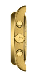 Tissot PR 100 Gold Chronograph 40mm Watch T150.417.33.031.00