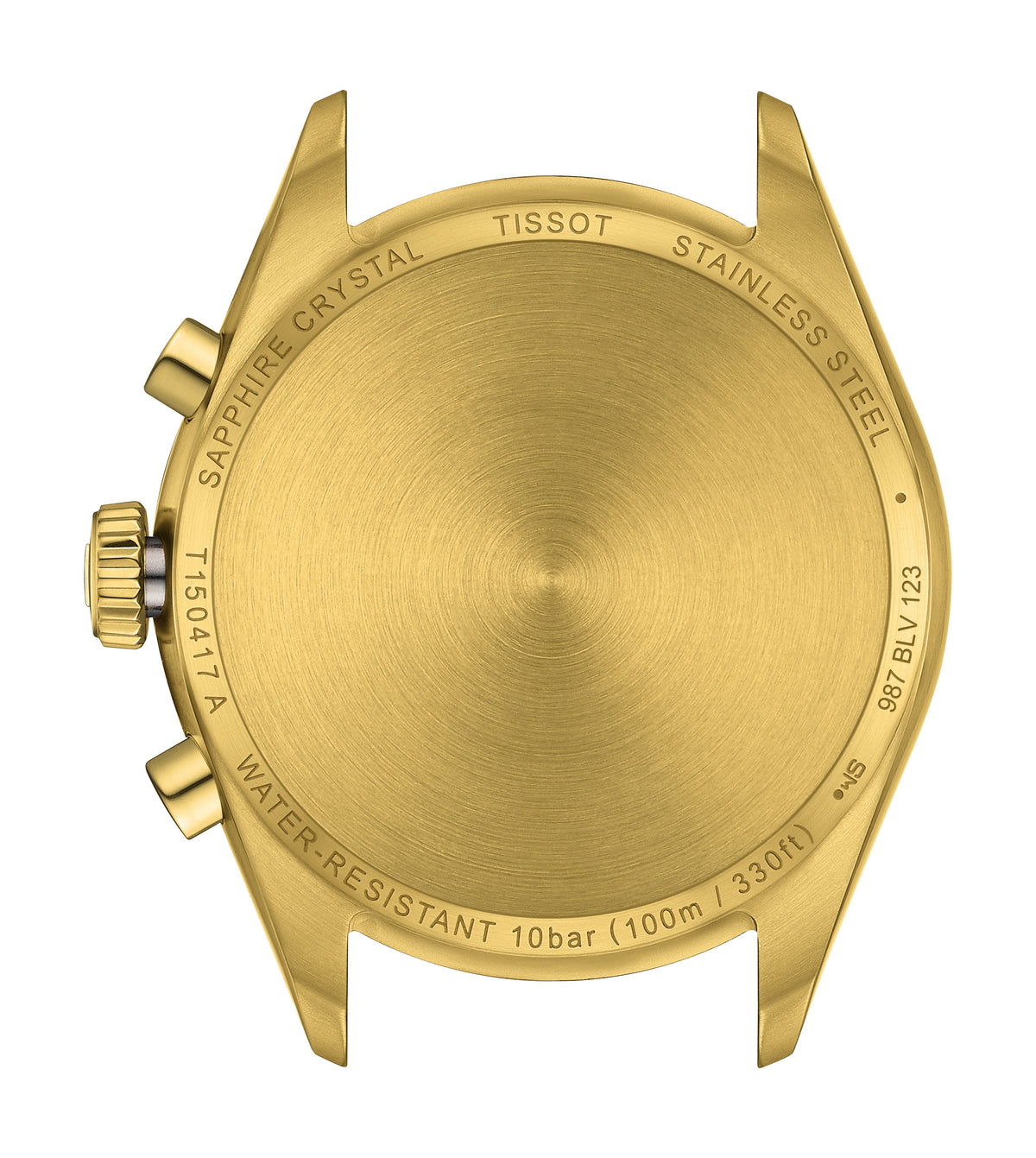 Tissot PR 100 Gold Chronograph 40mm Watch T150.417.33.031.00