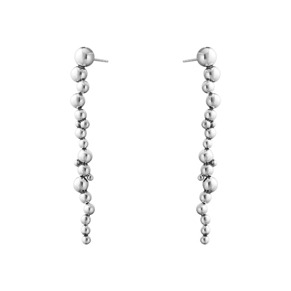 Georg Jensen Moonlight Grapes Long Earrings, Sterling Silver