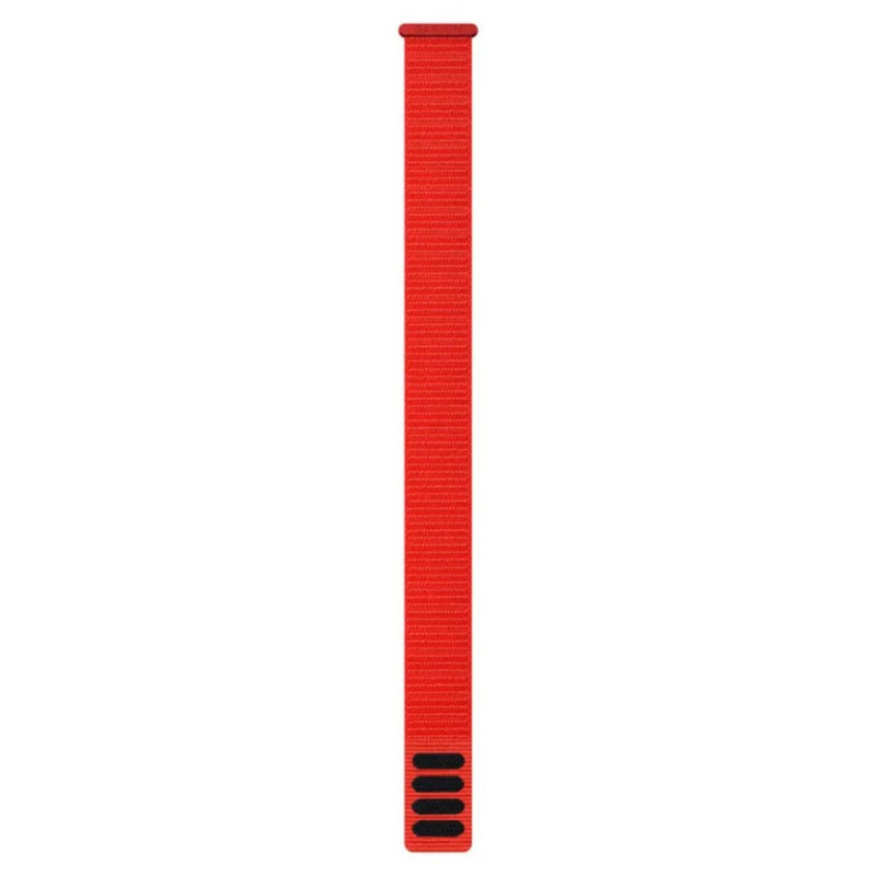 Garmin UltraFit Nylon Straps (22mm) Flame Red 010-13306-12