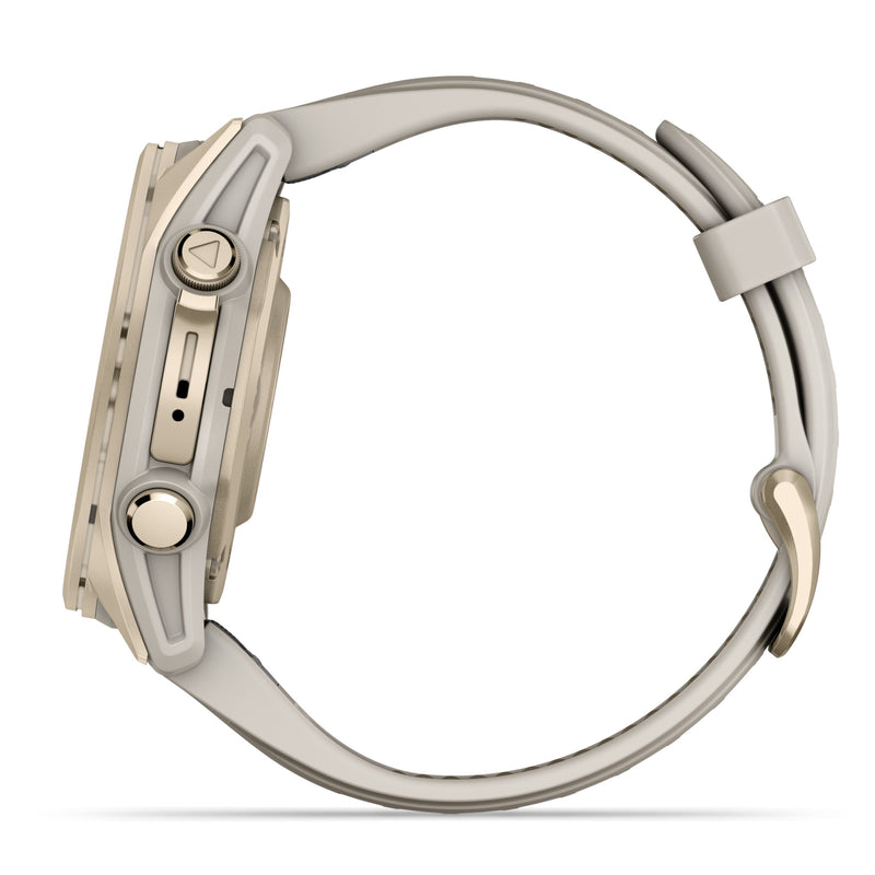 Garmin Fenix 8 - 43mm Sapphire AMOLED Soft Gold 010-02903-11