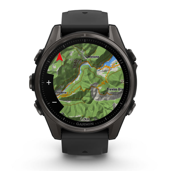 Garmin Fenix 8 - 43mm Sapphire AMOLED Carbon Grey 010-02903-21