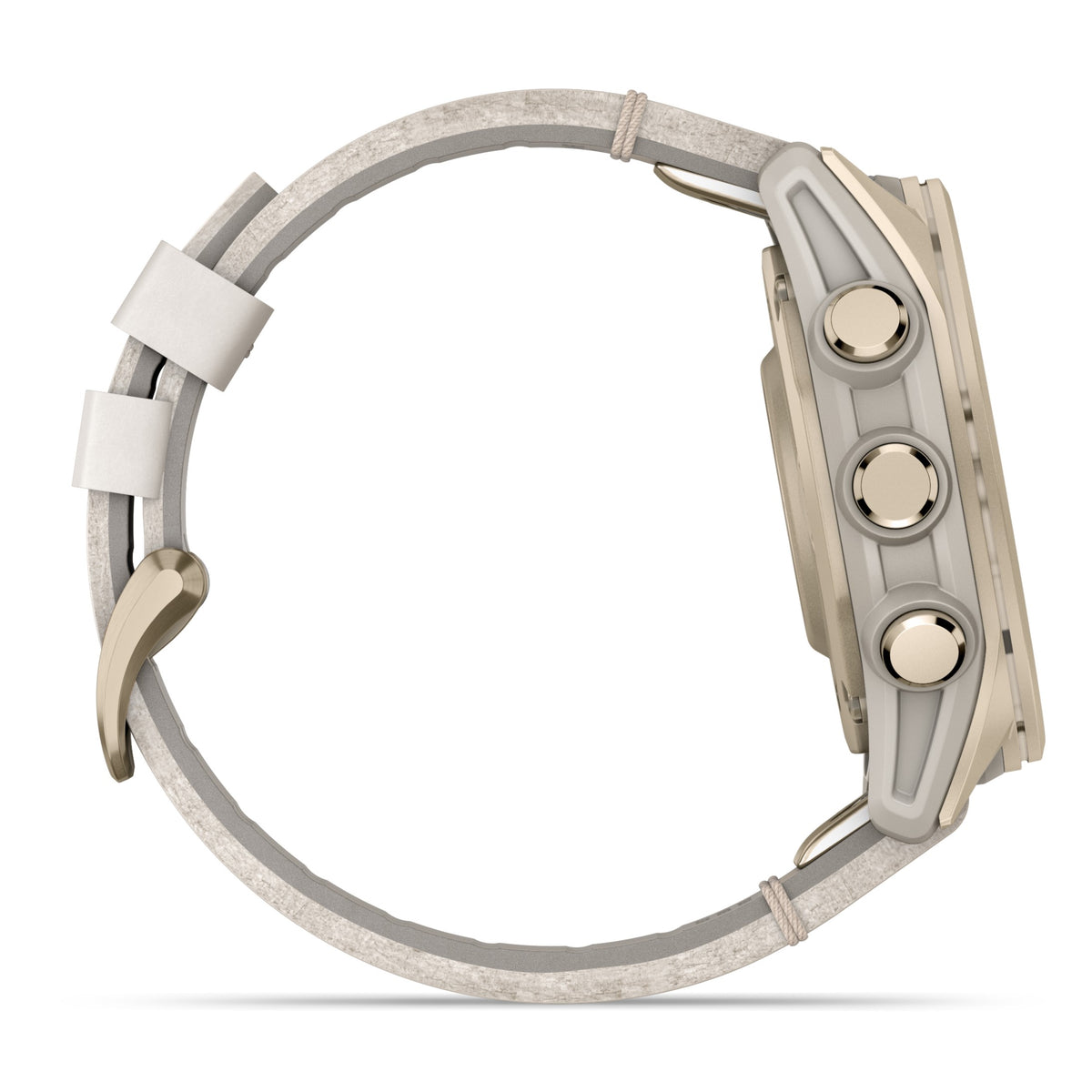 Garmin Fenix 8 - 43mm Sapphire AMOLED Soft Gold & Fog Grey 010-02903-40