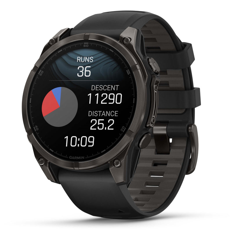 Garmin Fenix 8 - 47mm Sapphire AMOLED Carbon Black 010-02904-21