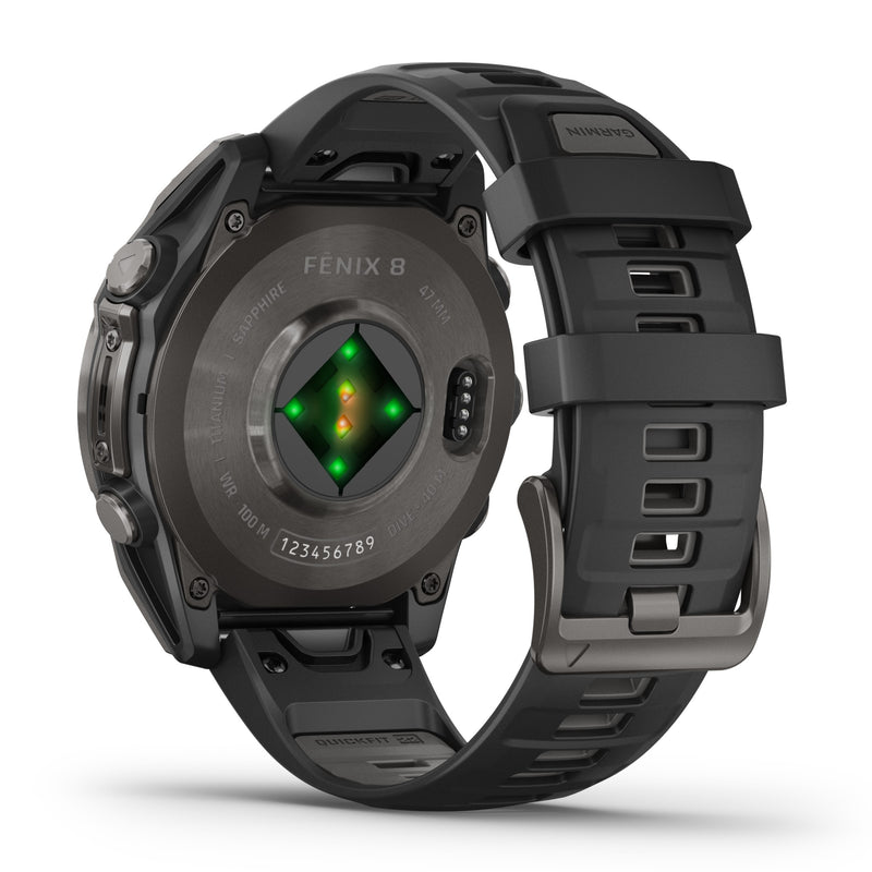 Garmin Fenix 8 - 47mm Sapphire AMOLED Carbon Black 010-02904-21