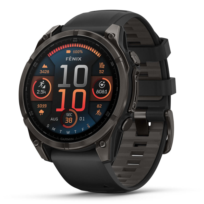 Garmin Fenix 8 - 47mm Sapphire AMOLED Carbon Black 010-02904-21