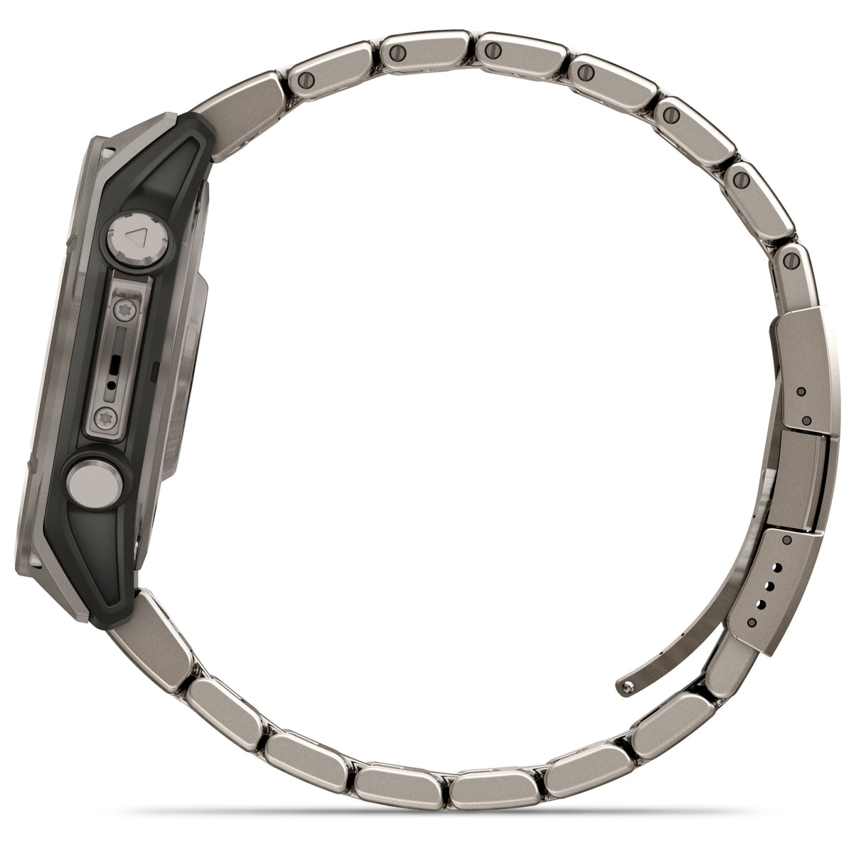 Garmin Fenix 8 - 47mm Sapphire AMOLED Titanium Bracelet & Black Rubber Strap 010-02904-40