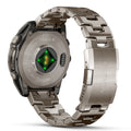 Garmin Fenix 8 - 47mm Sapphire AMOLED Titanium Bracelet & Black Rubber Strap 010-02904-40