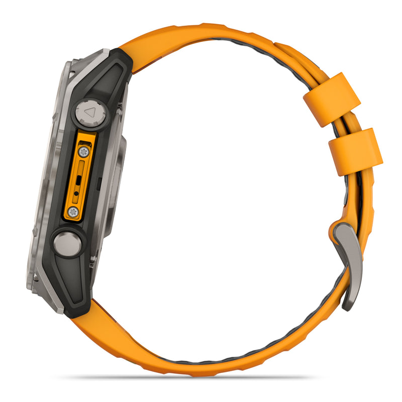 Garmin Fenix 8 - 51mm Sapphire AMOLED Graphite & Orange 010-02905-11