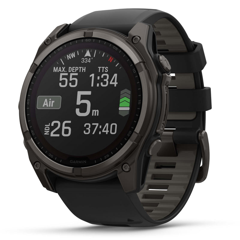 Garmin Fenix 8 - 51mm Sapphire Solar Carbon Grey 010-02907-11