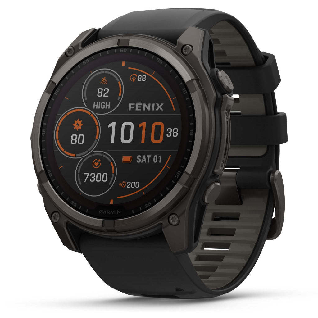 Garmin Fenix 8 - 51mm Sapphire Solar Carbon Grey 010-02907-11