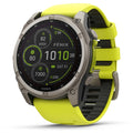 Garmin Fenix 8 - 51mm Sapphire Solar Titanium & Yellow 010-02907-21
