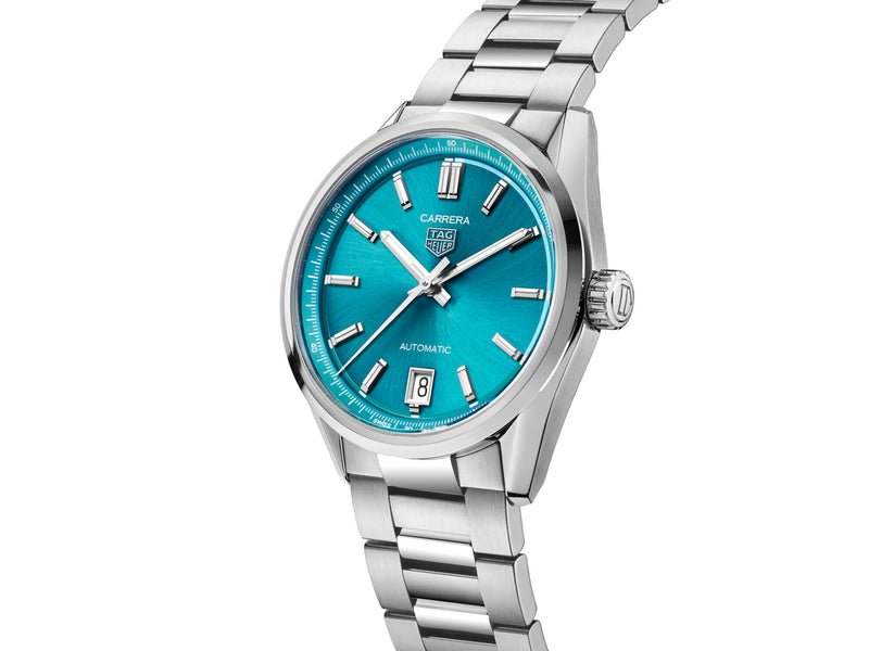 Tag Heuer Carrera Date Automatic Turquoise 36mm Watch WBN2316.BA0001