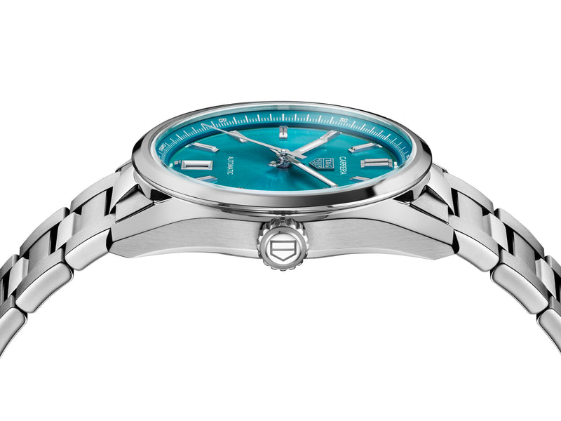 Tag Heuer Carrera Date Automatic Turquoise 36mm Watch WBN2316.BA0001