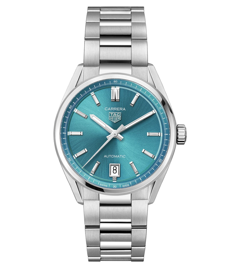 Tag Heuer Carrera Date Automatic Turquoise 36mm Watch WBN2316.BA0001