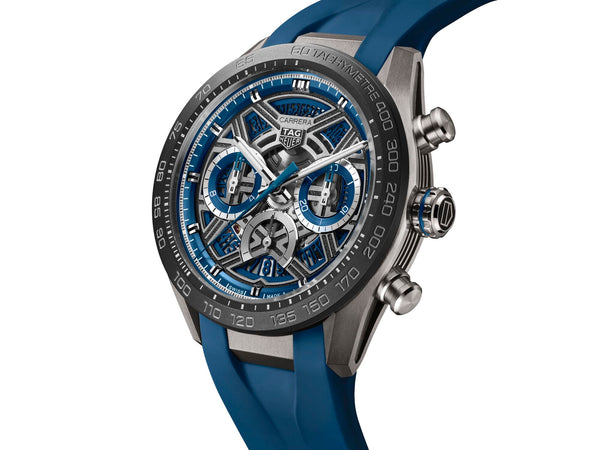 Tag Heuer Carrera Chronograph Extreme Sport Blue 44mm Watch CBU2081.FT6274