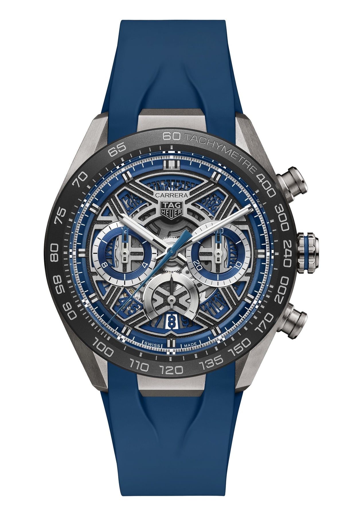 Tag Heuer Carrera Chronograph Extreme Sport Blue 44mm Watch CBU2081.FT6274