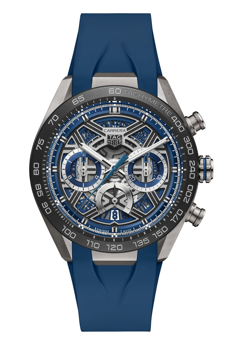 Tag Heuer Carrera Chronograph Extreme Sport Blue 44mm Watch CBU2081.FT6274