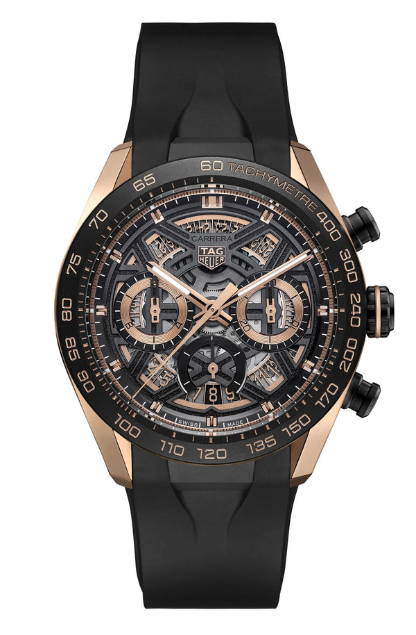 Tag Heuer Carrera Chronograph Extreme Sport Gold 44mm Watch CBU2050.FT6273