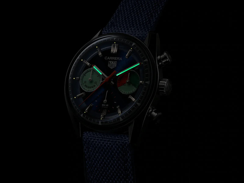 Tag Heuer Carrera Chronograph Skipper 39mm Watch CBS2213.FN6002